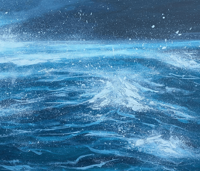 Sea spray

