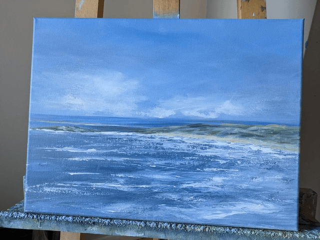 Storm brewing over Rhossili Bay 
