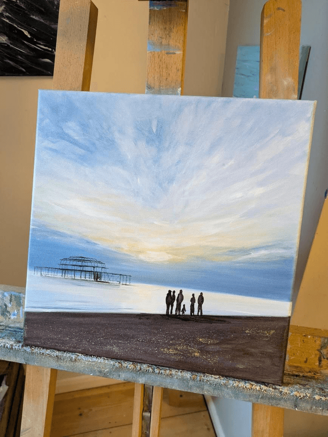 Evening skies, Brighton 