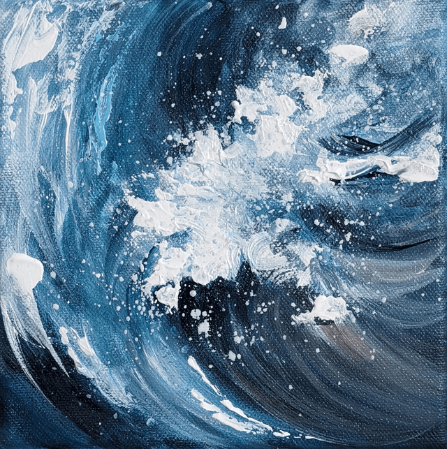 Mini sea triptych 
