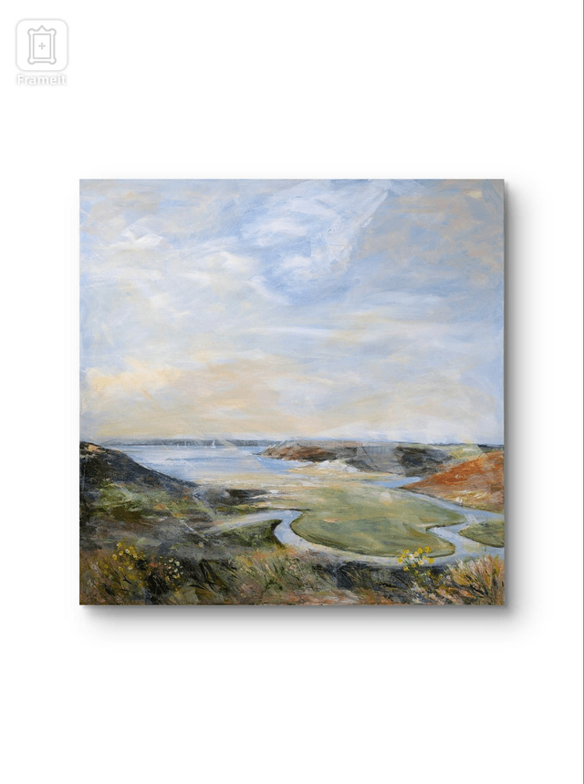 Three Cliffs Bay from Pennard Castle