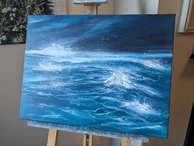 Sea spray
