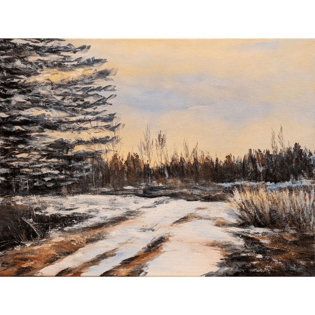 Winter light at Blackdown