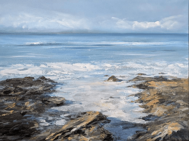 Between the rocks 