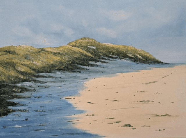 Sunlit dunes